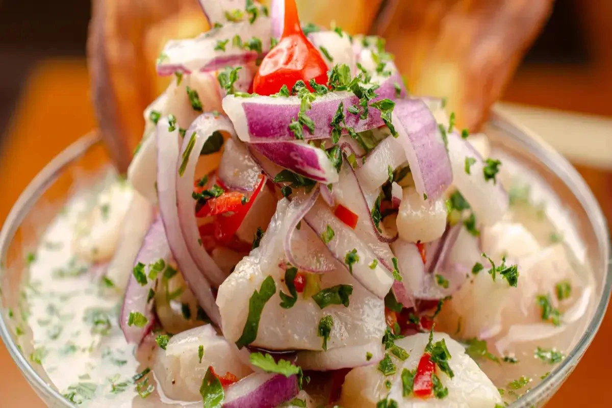 Receita de Ceviche de peixe branco